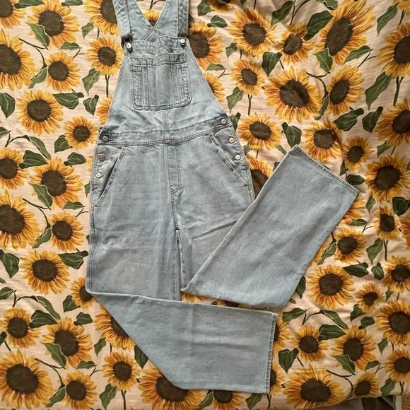 Oversized Wide Leg Overalls - tall - Picture 4 of 7